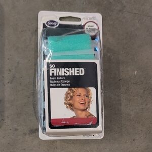 Goody So Finished Foam Hair Rollers - Aqua